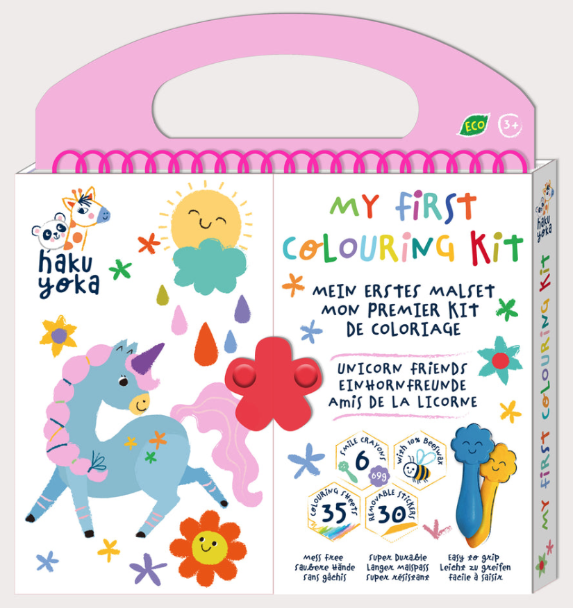 Haku Yoka My First Colouring kit unicorn